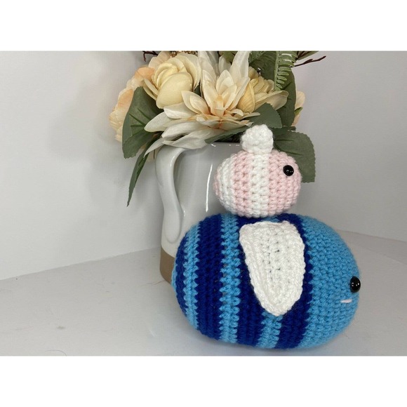 Simple Creations Papa & Me Bizzy Bee Decorative Stuffed Animals Crochet - Picture 3 of 3